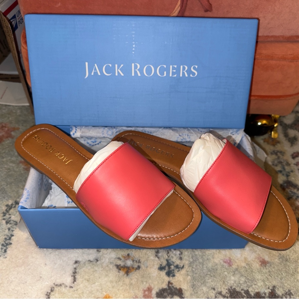 Jack Rogers Sabrina Slide - Cayenne
